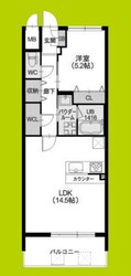 スプランディッド福島WESTの物件間取画像